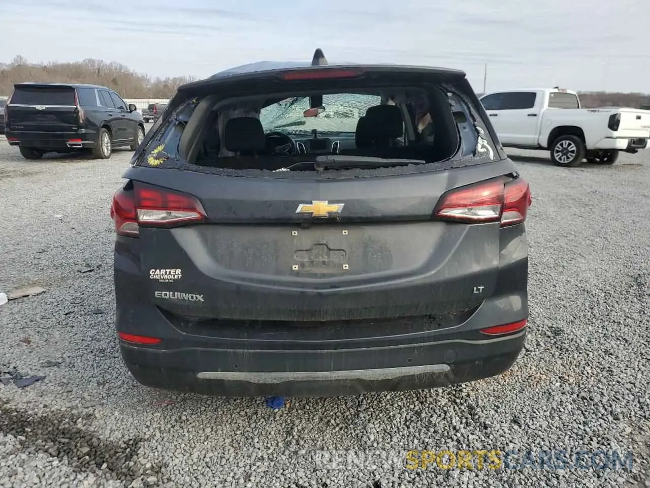 6 Photograph of a damaged car 3GNAXKEG3PS117194 CHEVROLET EQUINOX 2023
