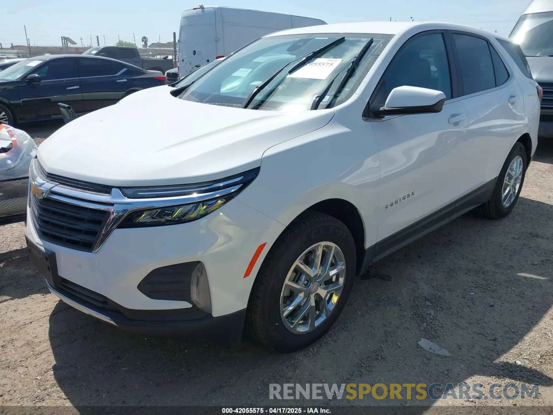 2 Photograph of a damaged car 3GNAXKEG3PS124856 CHEVROLET EQUINOX 2023