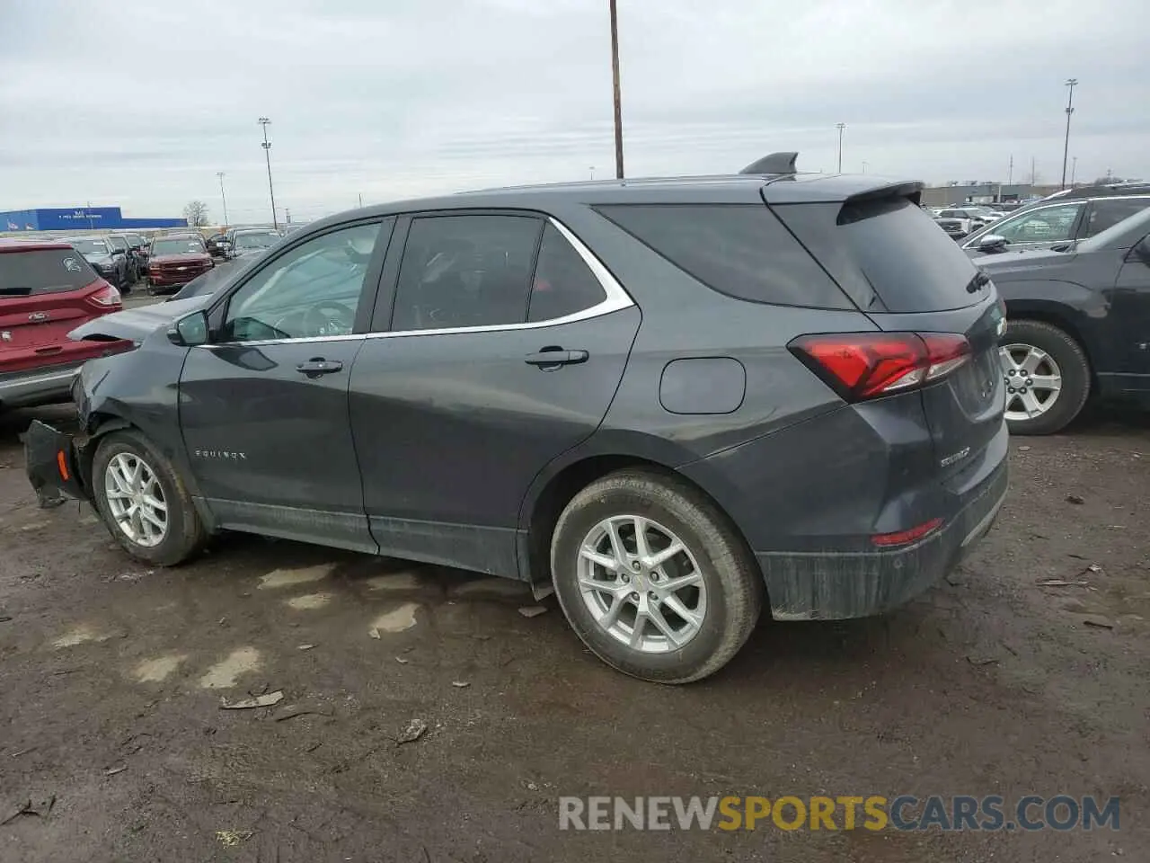 2 Photograph of a damaged car 3GNAXKEG3PS133427 CHEVROLET EQUINOX 2023