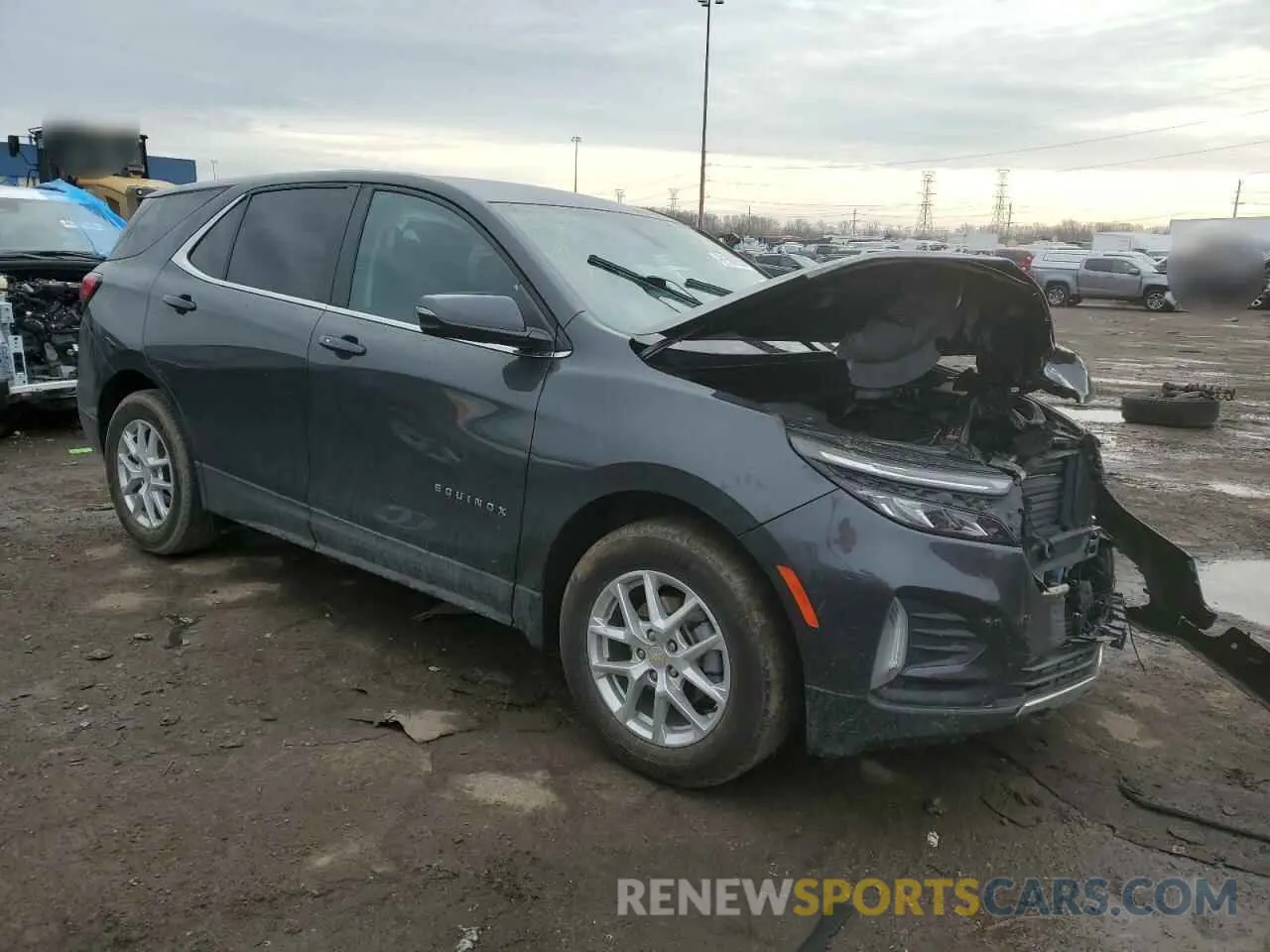 4 Photograph of a damaged car 3GNAXKEG3PS133427 CHEVROLET EQUINOX 2023