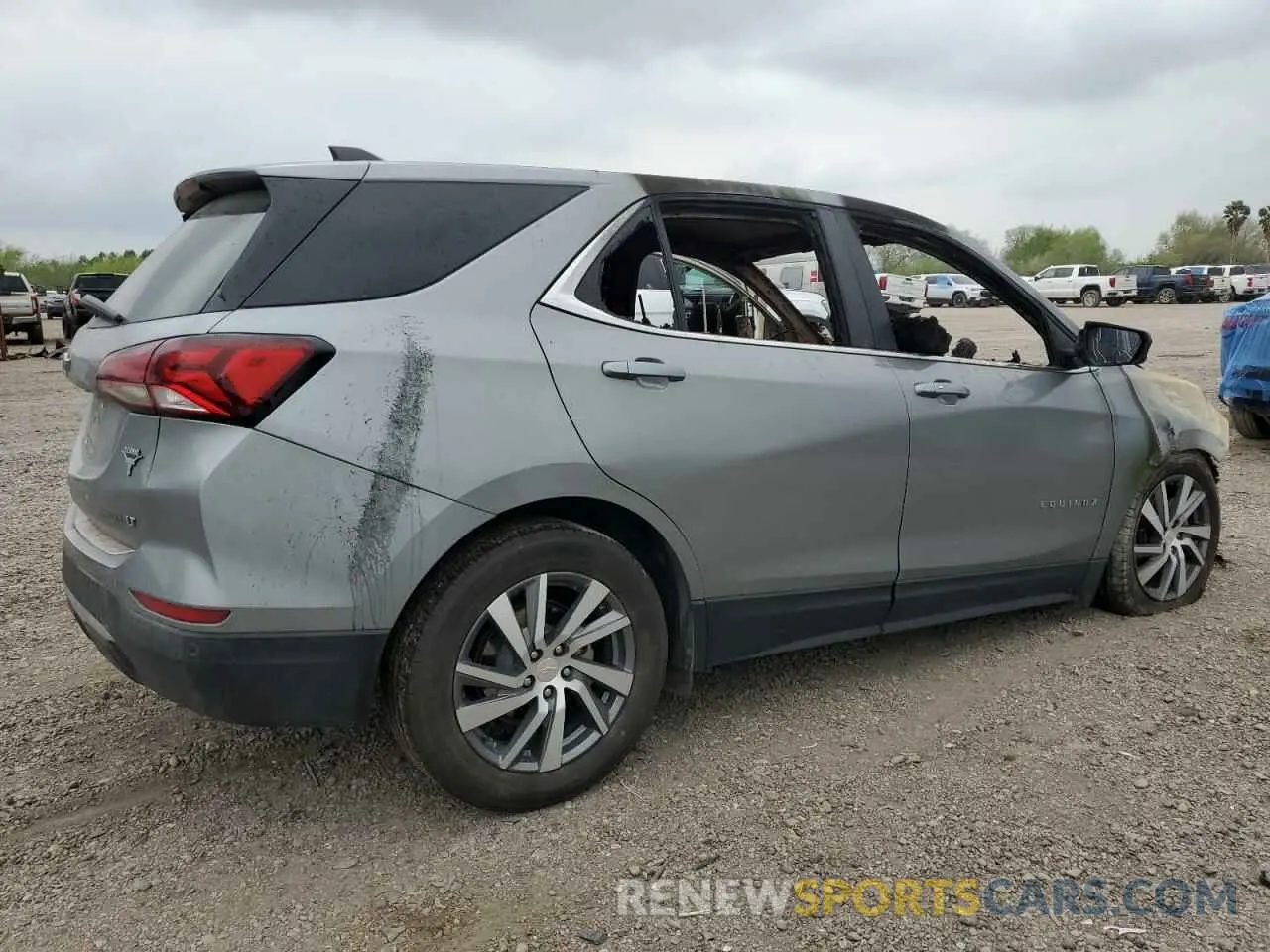 3 Photograph of a damaged car 3GNAXKEG4PS128690 CHEVROLET EQUINOX 2023