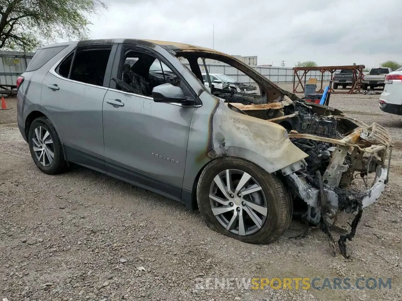 4 Photograph of a damaged car 3GNAXKEG4PS128690 CHEVROLET EQUINOX 2023