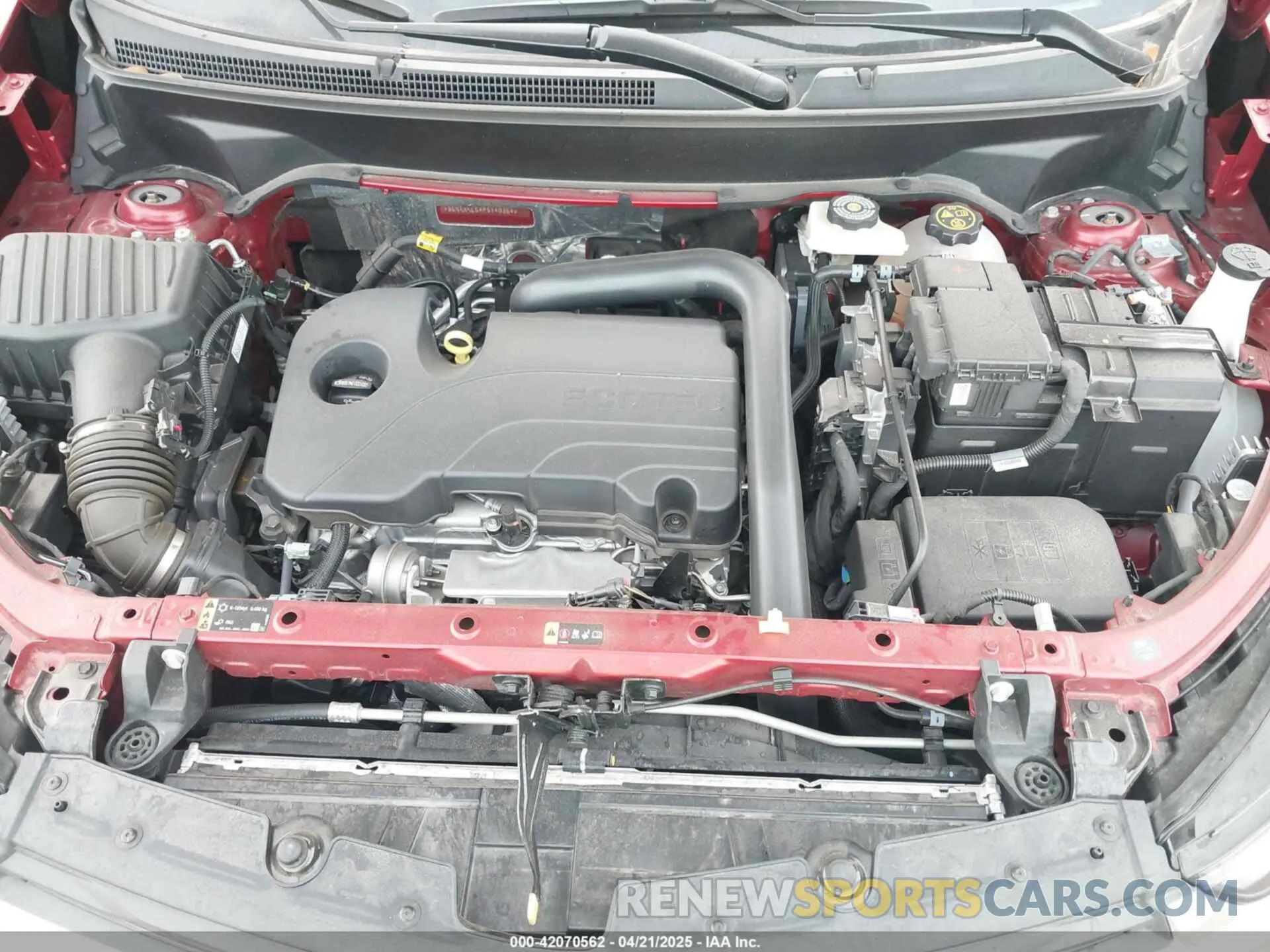 10 Photograph of a damaged car 3GNAXKEG4PS140354 CHEVROLET EQUINOX 2023
