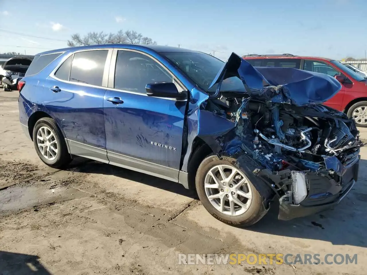 4 Photograph of a damaged car 3GNAXKEG4PS142301 CHEVROLET EQUINOX 2023