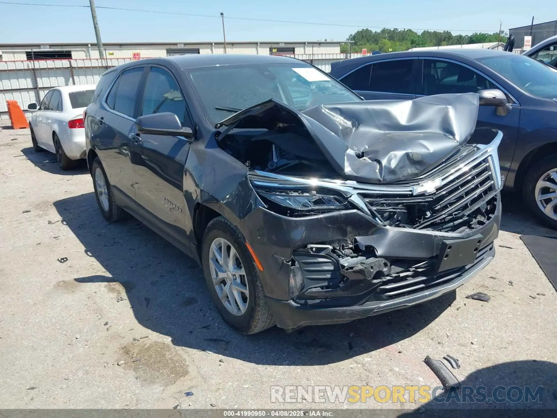 1 Photograph of a damaged car 3GNAXKEG4PS167439 CHEVROLET EQUINOX 2023