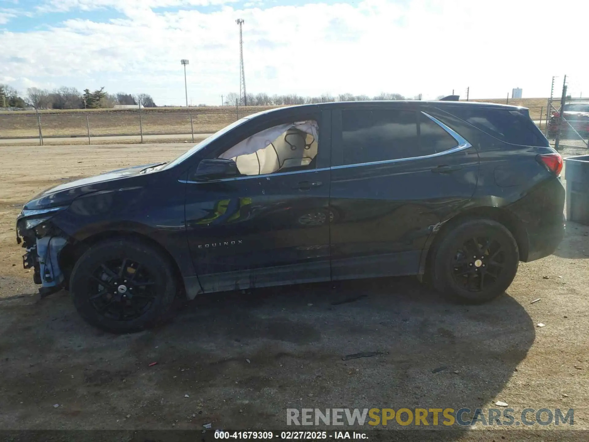 14 Photograph of a damaged car 3GNAXKEG5PL169338 CHEVROLET EQUINOX 2023