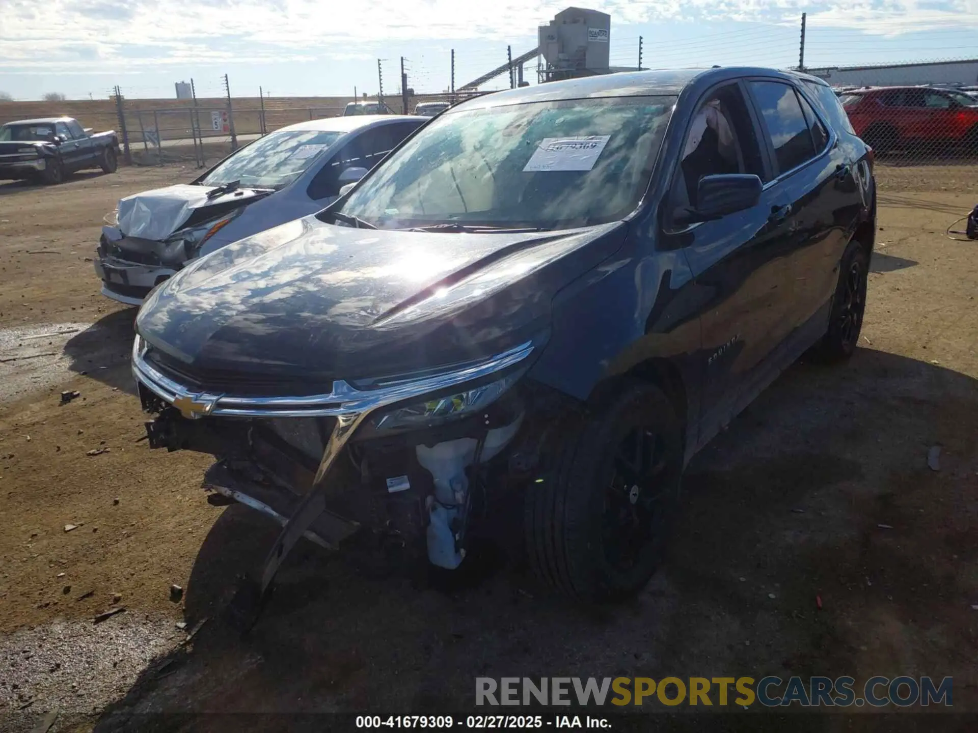 2 Photograph of a damaged car 3GNAXKEG5PL169338 CHEVROLET EQUINOX 2023