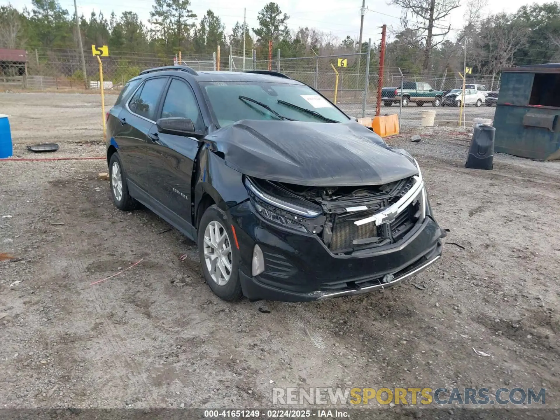 1 Photograph of a damaged car 3GNAXKEG5PL234222 CHEVROLET EQUINOX 2023
