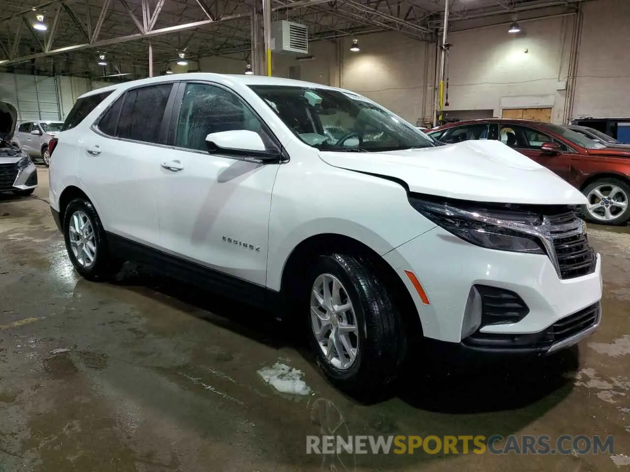 4 Photograph of a damaged car 3GNAXKEG5PS193922 CHEVROLET EQUINOX 2023