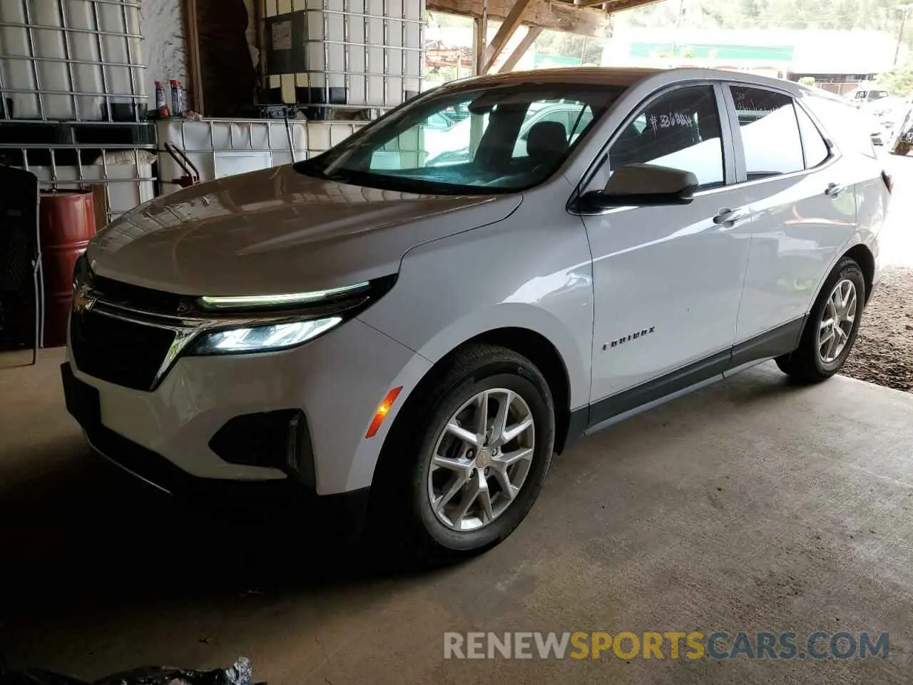 1 Photograph of a damaged car 3GNAXKEG5PS205356 CHEVROLET EQUINOX 2023