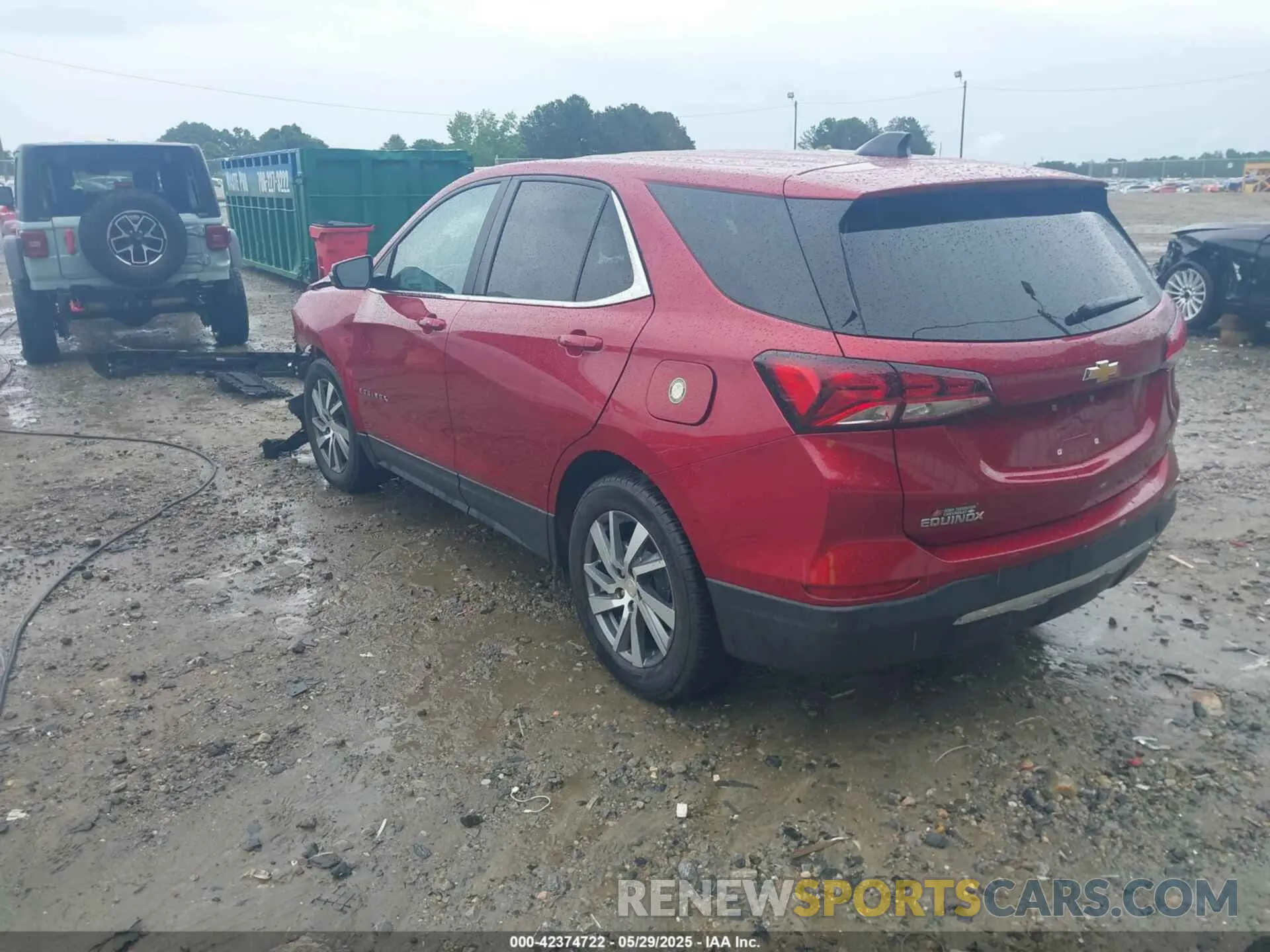 3 Photograph of a damaged car 3GNAXKEG6PL108693 CHEVROLET EQUINOX 2023