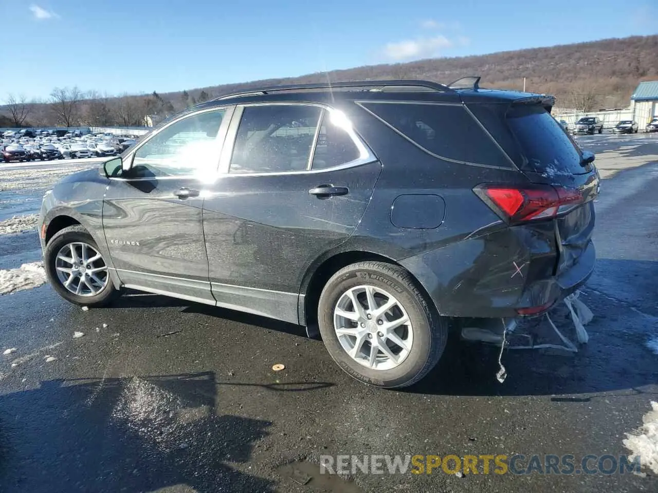 2 Photograph of a damaged car 3GNAXKEG6PL169610 CHEVROLET EQUINOX 2023