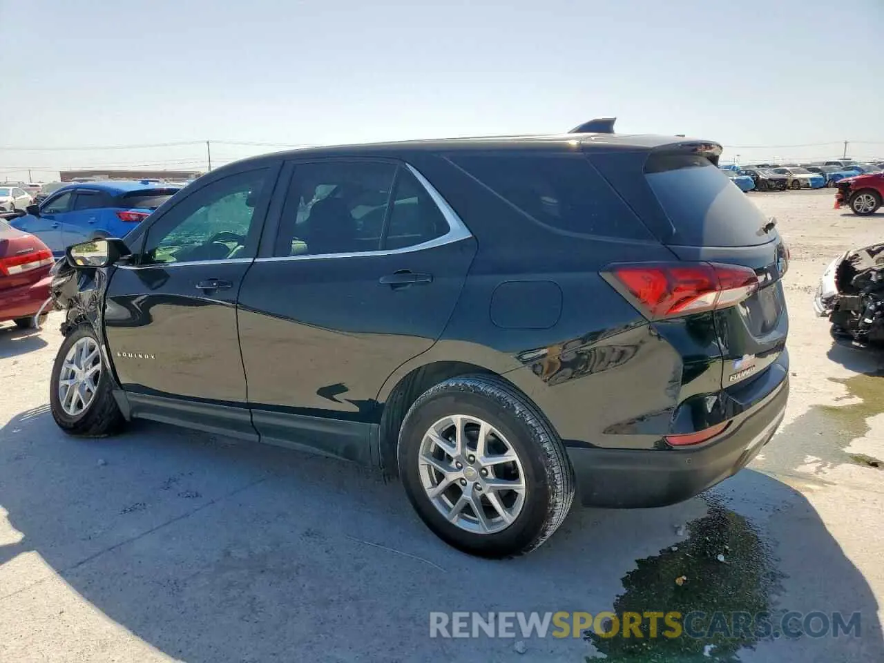 2 Photograph of a damaged car 3GNAXKEG6PL258805 CHEVROLET EQUINOX 2023