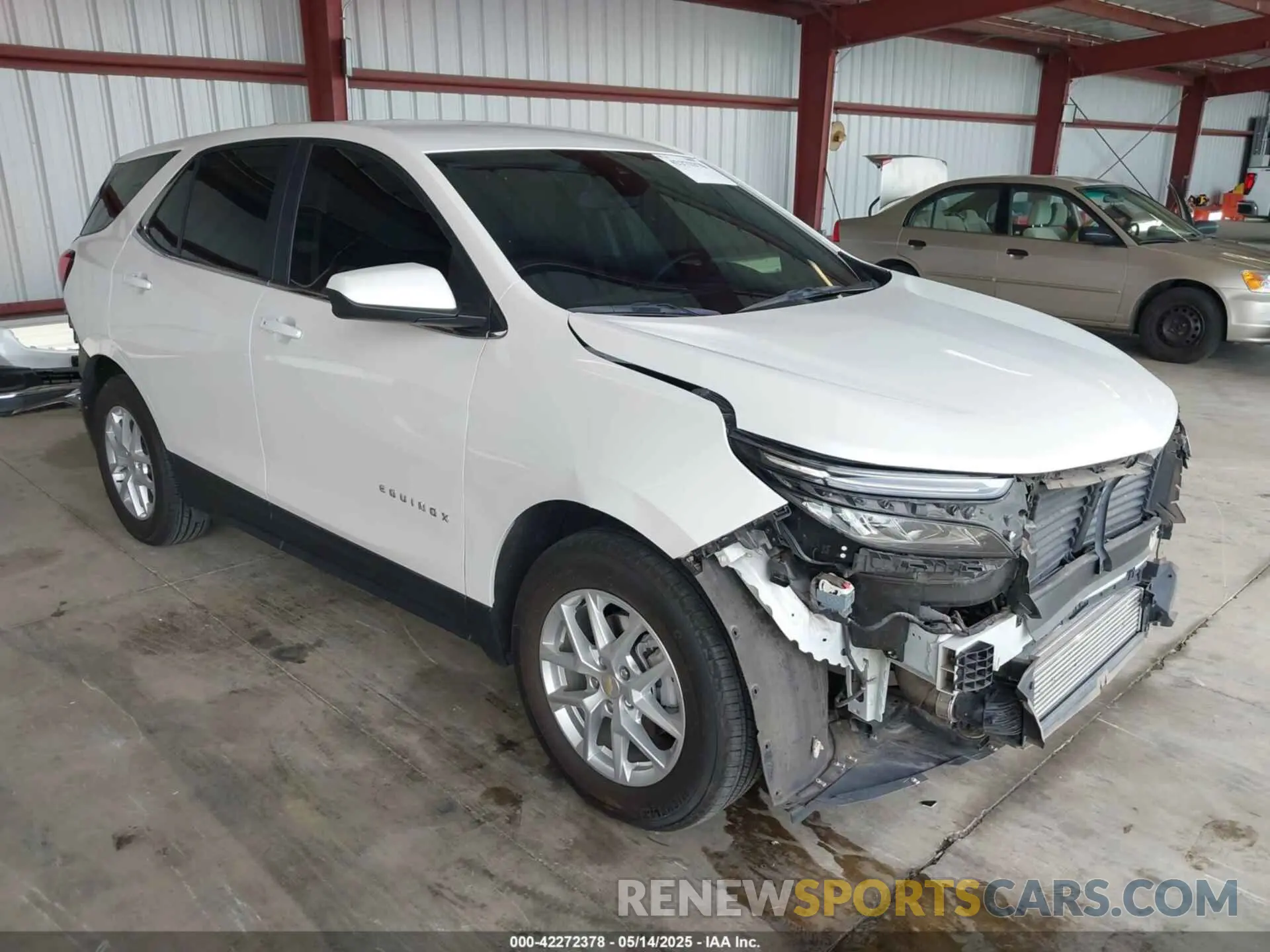 1 Photograph of a damaged car 3GNAXKEG6PS113575 CHEVROLET EQUINOX 2023
