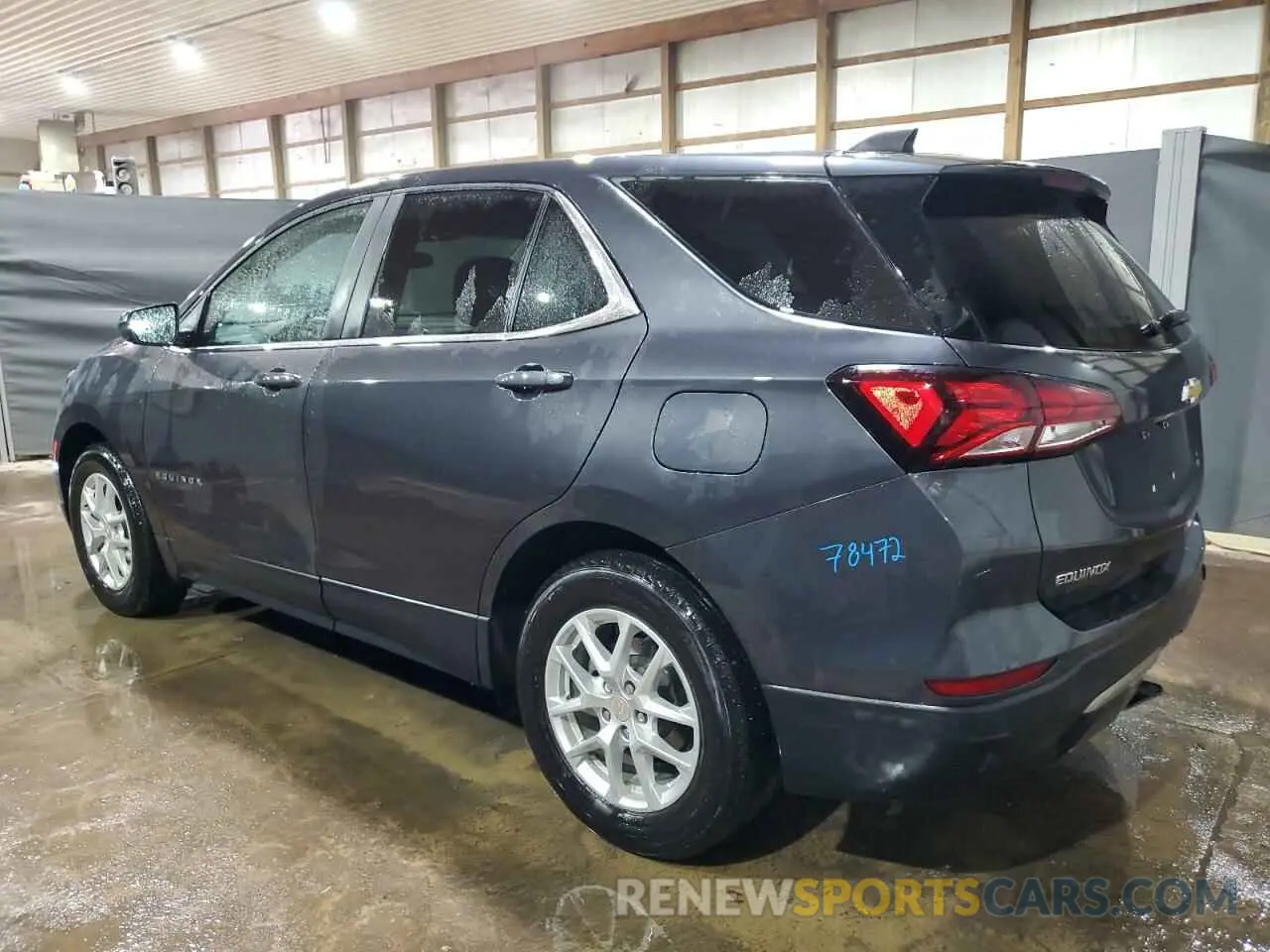 2 Photograph of a damaged car 3GNAXKEG6PS114869 CHEVROLET EQUINOX 2023