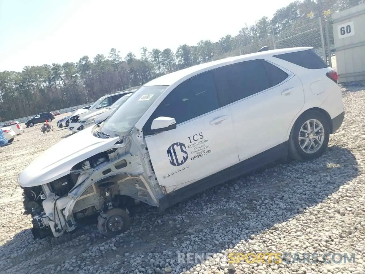 1 Photograph of a damaged car 3GNAXKEG6PS140114 CHEVROLET EQUINOX 2023
