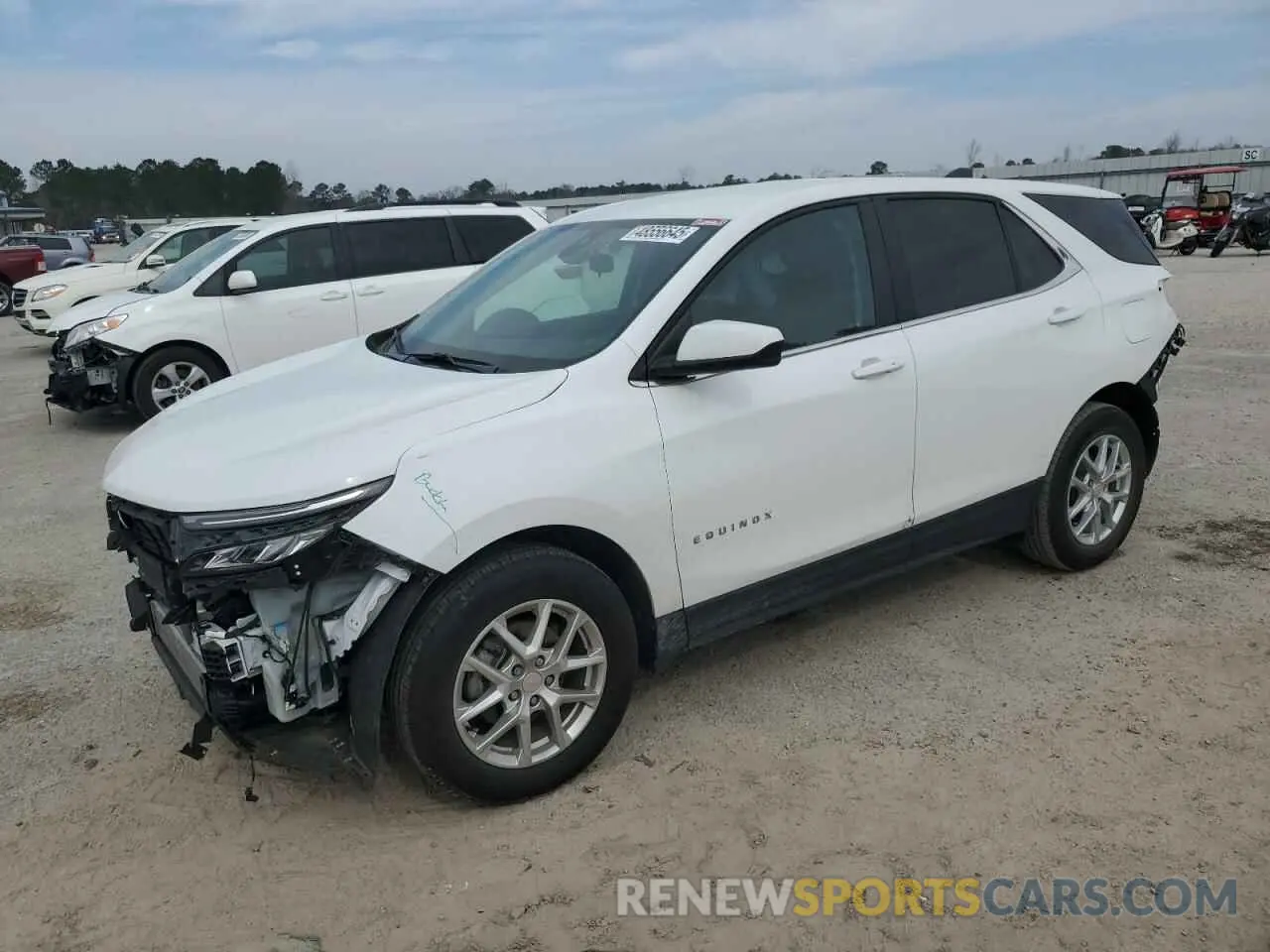 1 Photograph of a damaged car 3GNAXKEG6PS185490 CHEVROLET EQUINOX 2023