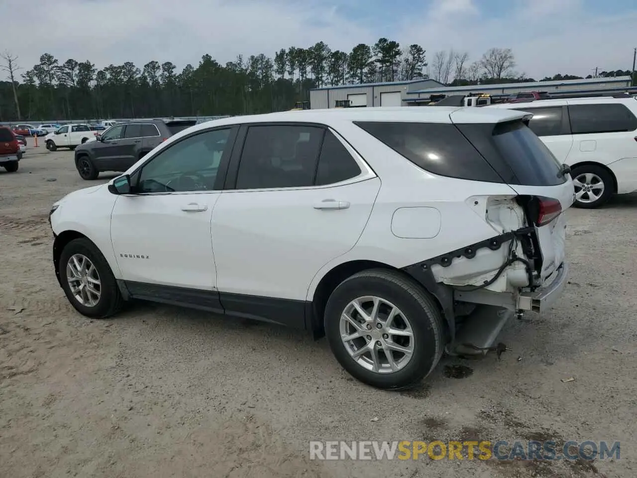 2 Photograph of a damaged car 3GNAXKEG6PS185490 CHEVROLET EQUINOX 2023