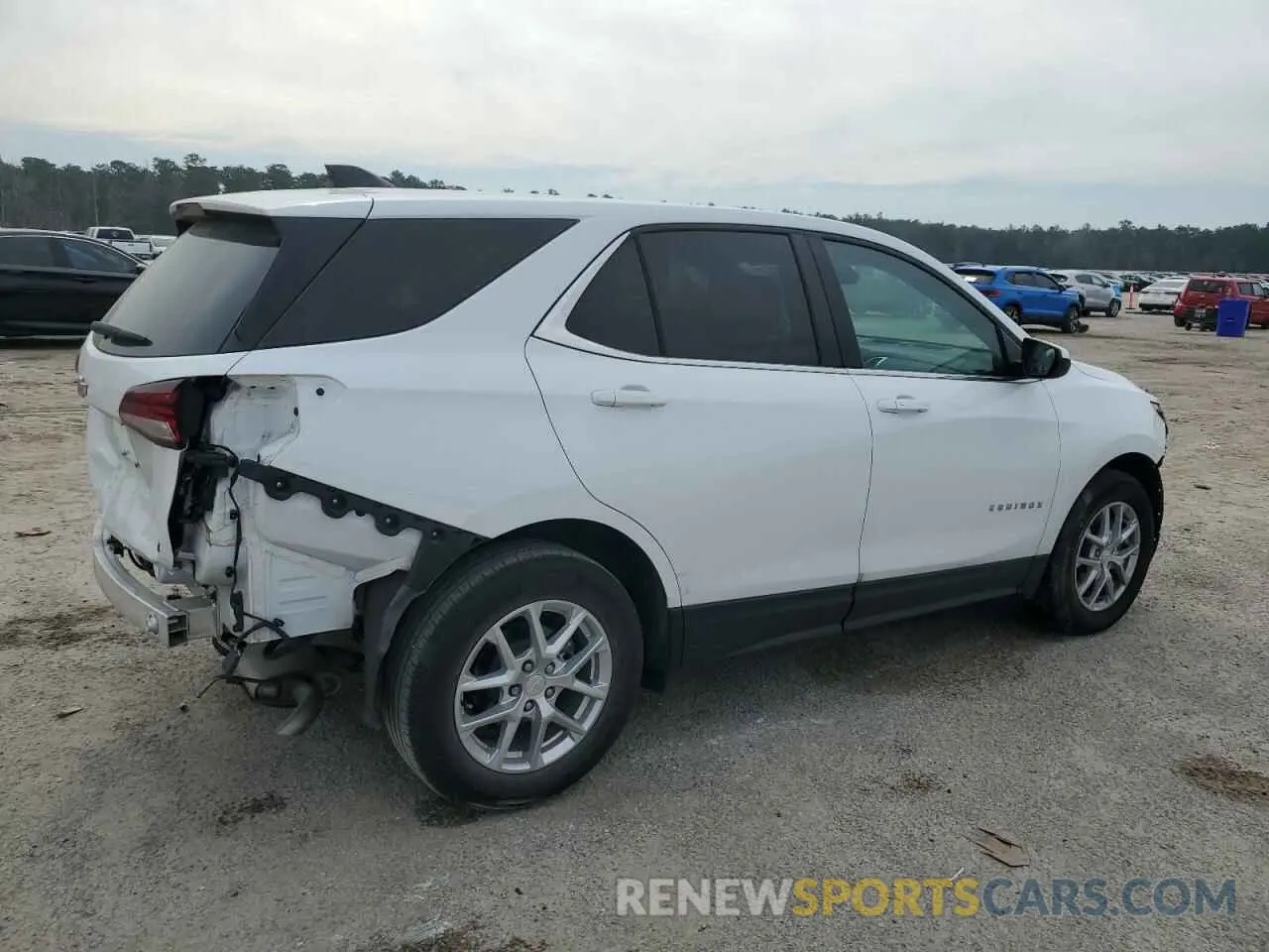 3 Photograph of a damaged car 3GNAXKEG6PS185490 CHEVROLET EQUINOX 2023