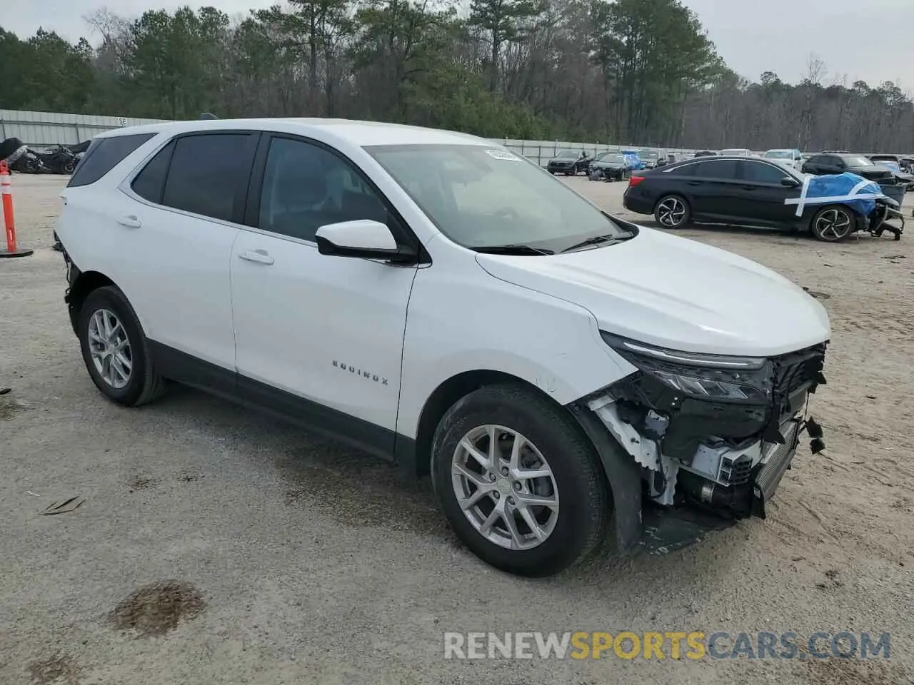 4 Photograph of a damaged car 3GNAXKEG6PS185490 CHEVROLET EQUINOX 2023