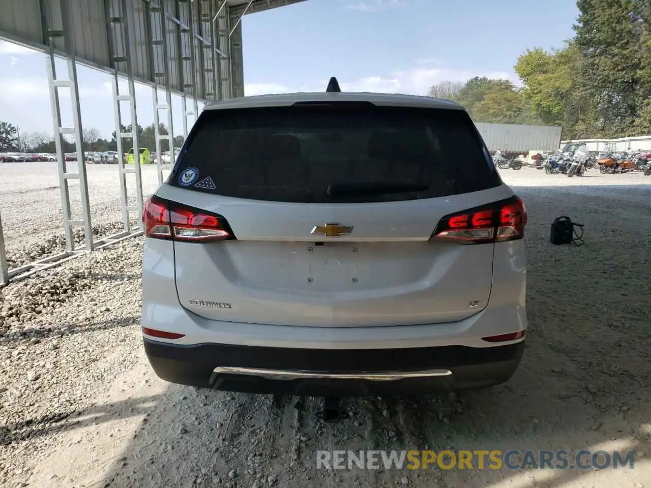 6 Photograph of a damaged car 3GNAXKEG6PS195680 CHEVROLET EQUINOX 2023