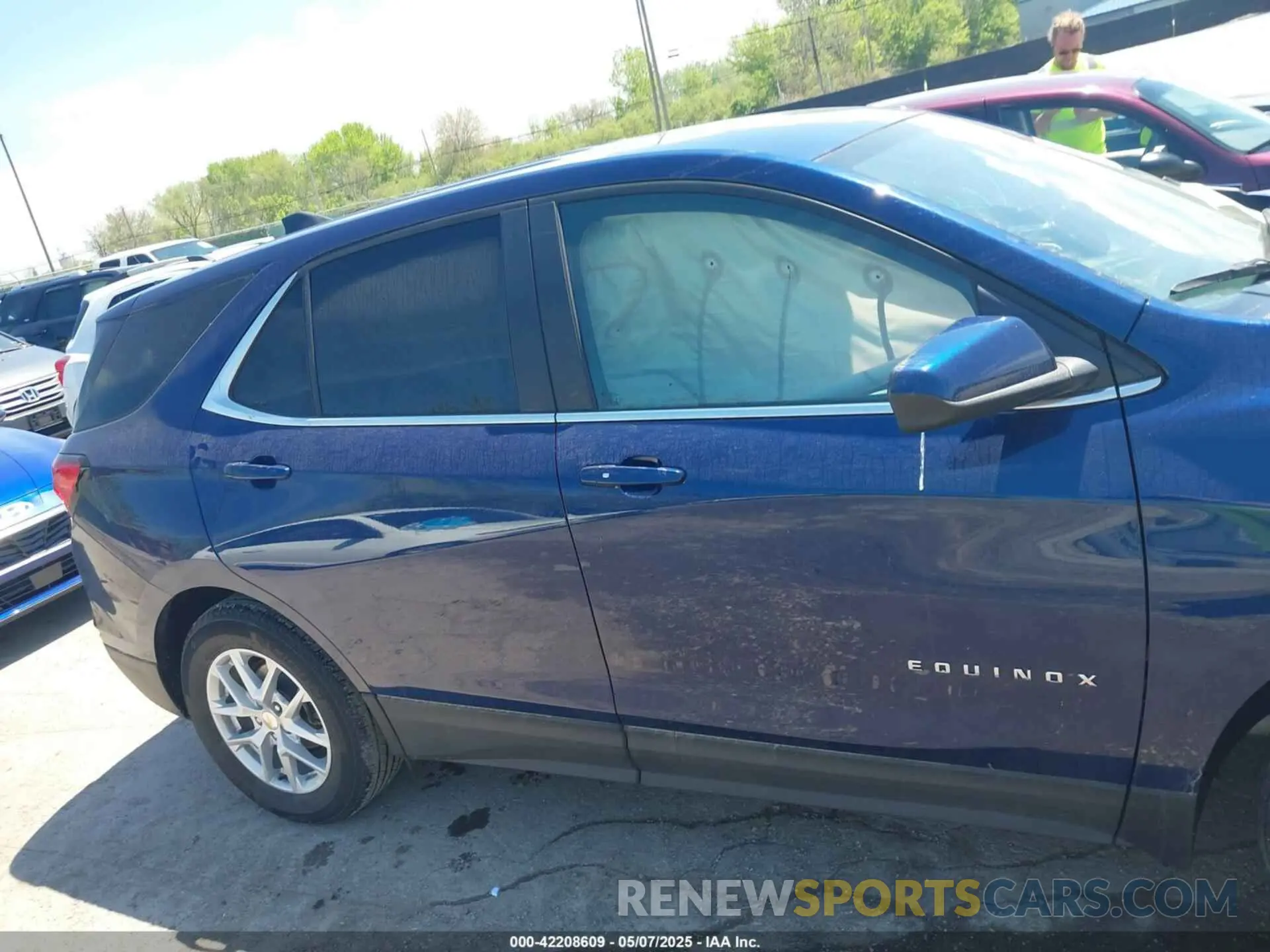 13 Photograph of a damaged car 3GNAXKEG7PL197318 CHEVROLET EQUINOX 2023