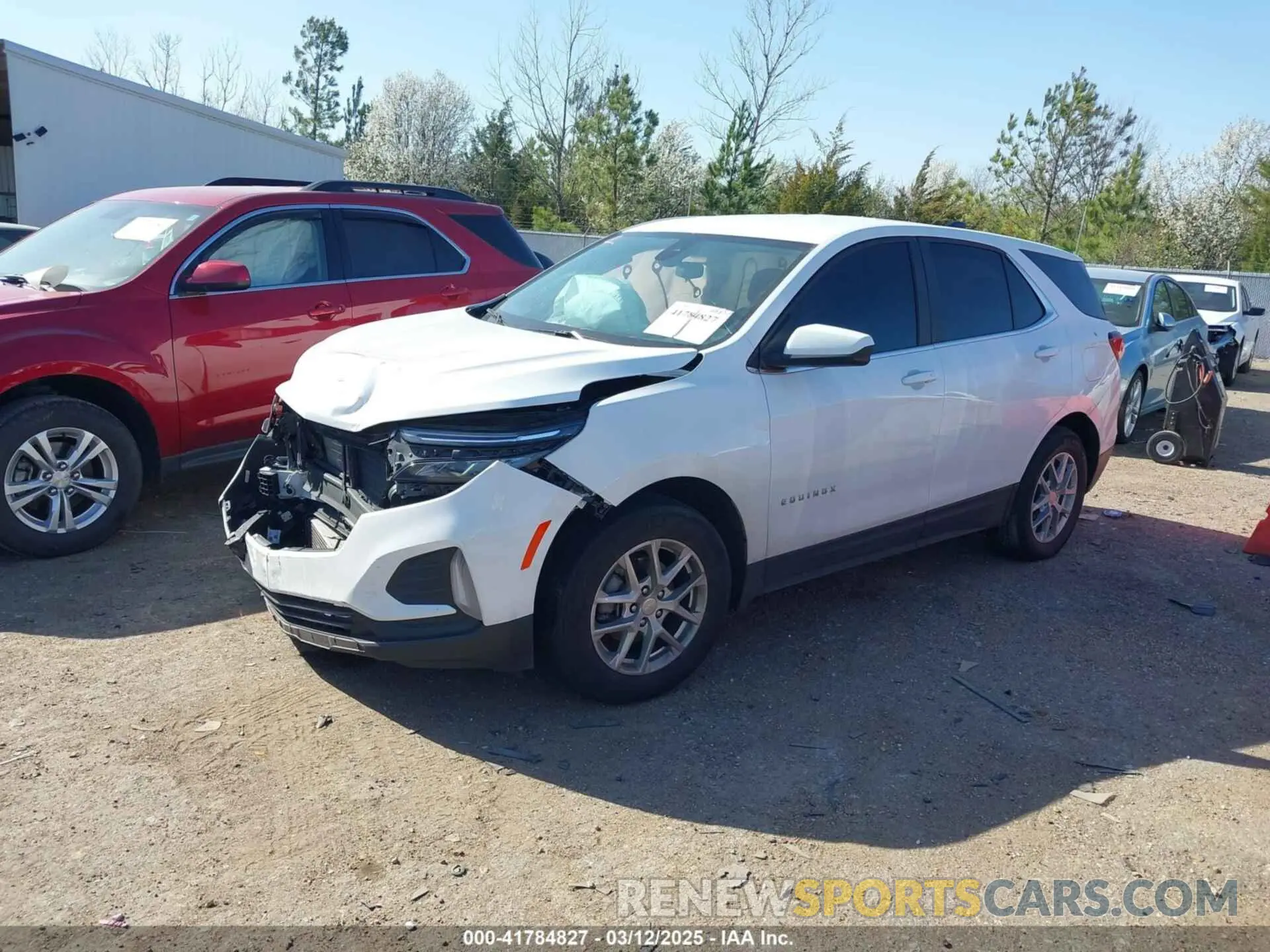 2 Photograph of a damaged car 3GNAXKEG7PS107302 CHEVROLET EQUINOX 2023