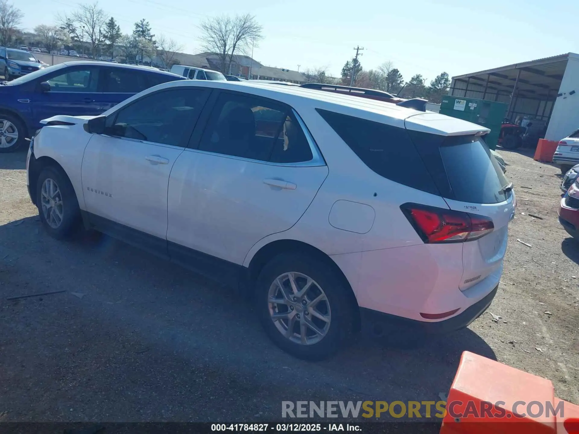3 Photograph of a damaged car 3GNAXKEG7PS107302 CHEVROLET EQUINOX 2023