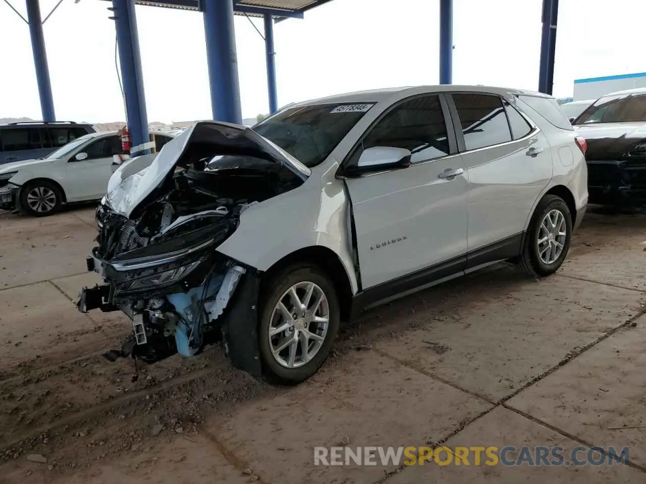 1 Photograph of a damaged car 3GNAXKEG7PS121278 CHEVROLET EQUINOX 2023