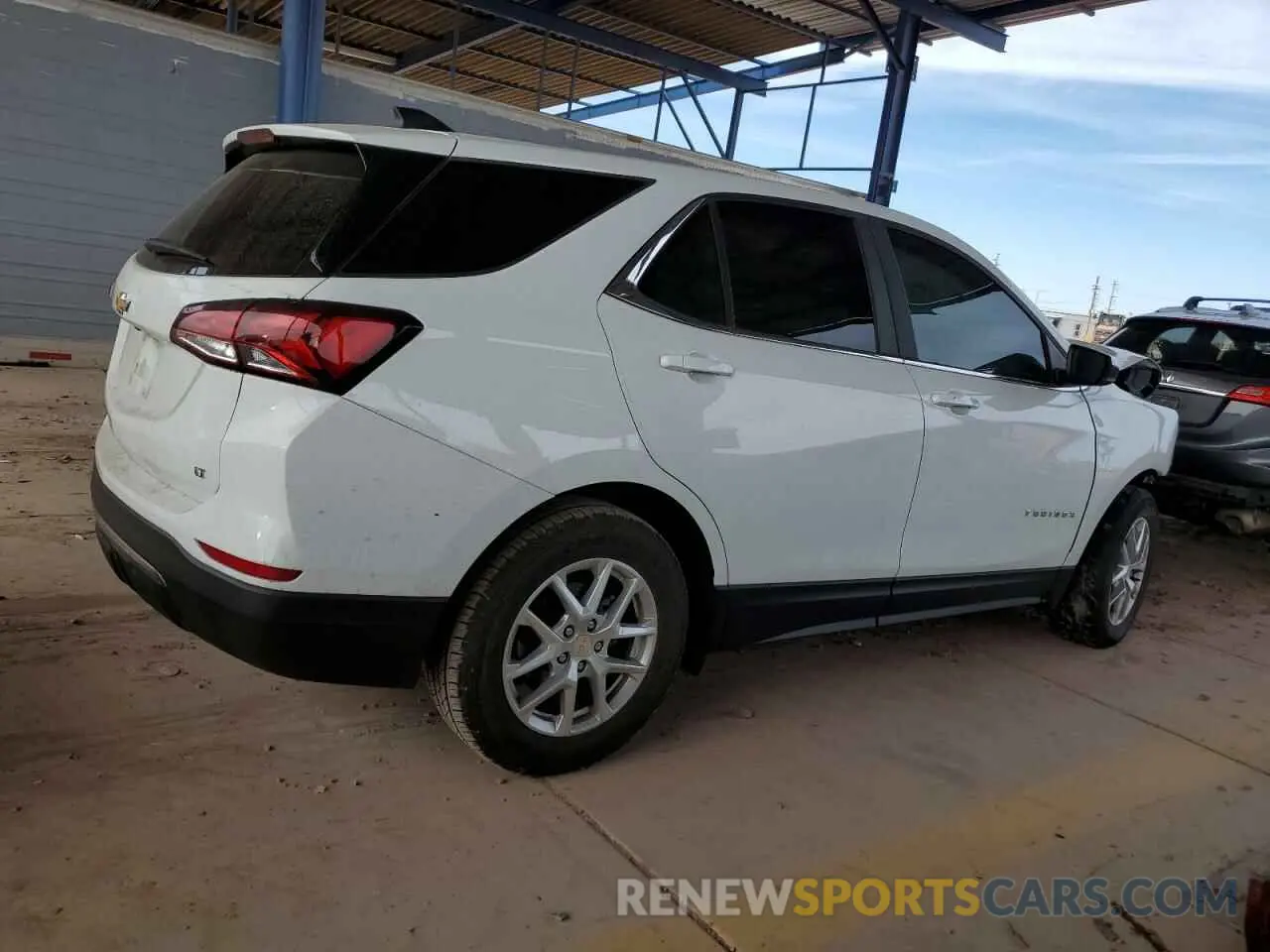 3 Photograph of a damaged car 3GNAXKEG7PS121278 CHEVROLET EQUINOX 2023