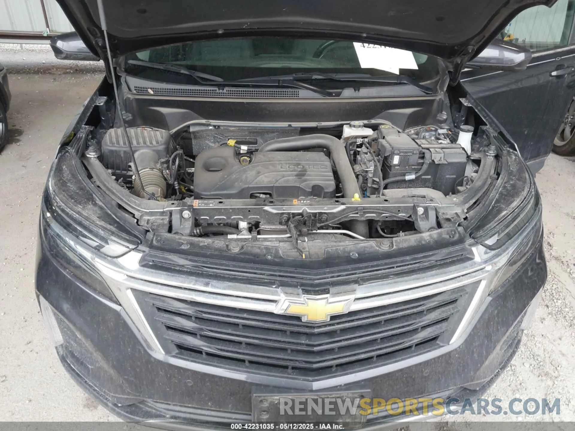 10 Photograph of a damaged car 3GNAXKEG7PS194957 CHEVROLET EQUINOX 2023