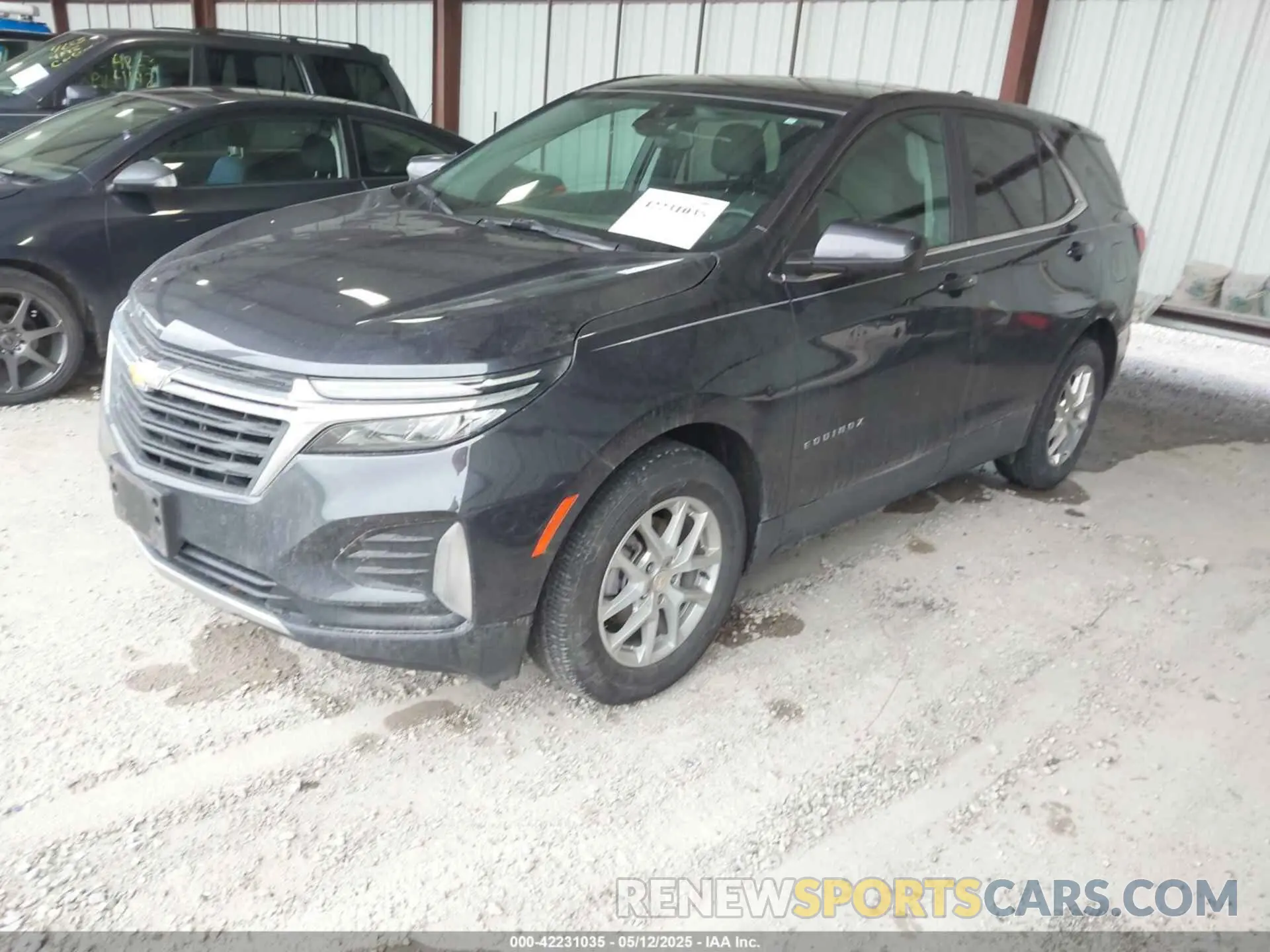2 Photograph of a damaged car 3GNAXKEG7PS194957 CHEVROLET EQUINOX 2023