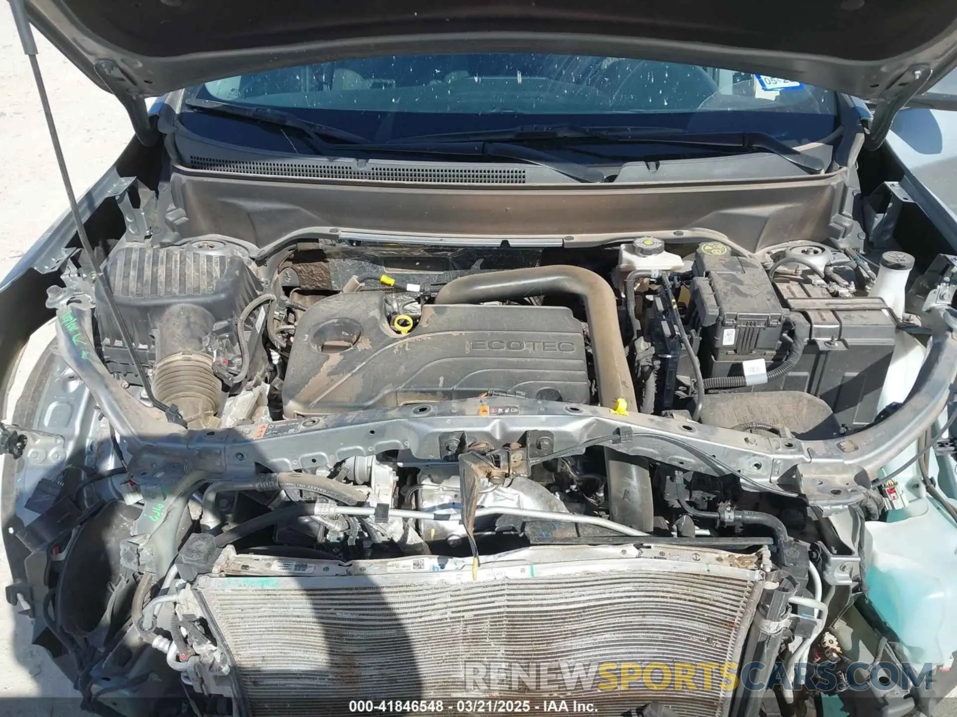 10 Photograph of a damaged car 3GNAXKEG7PS208307 CHEVROLET EQUINOX 2023