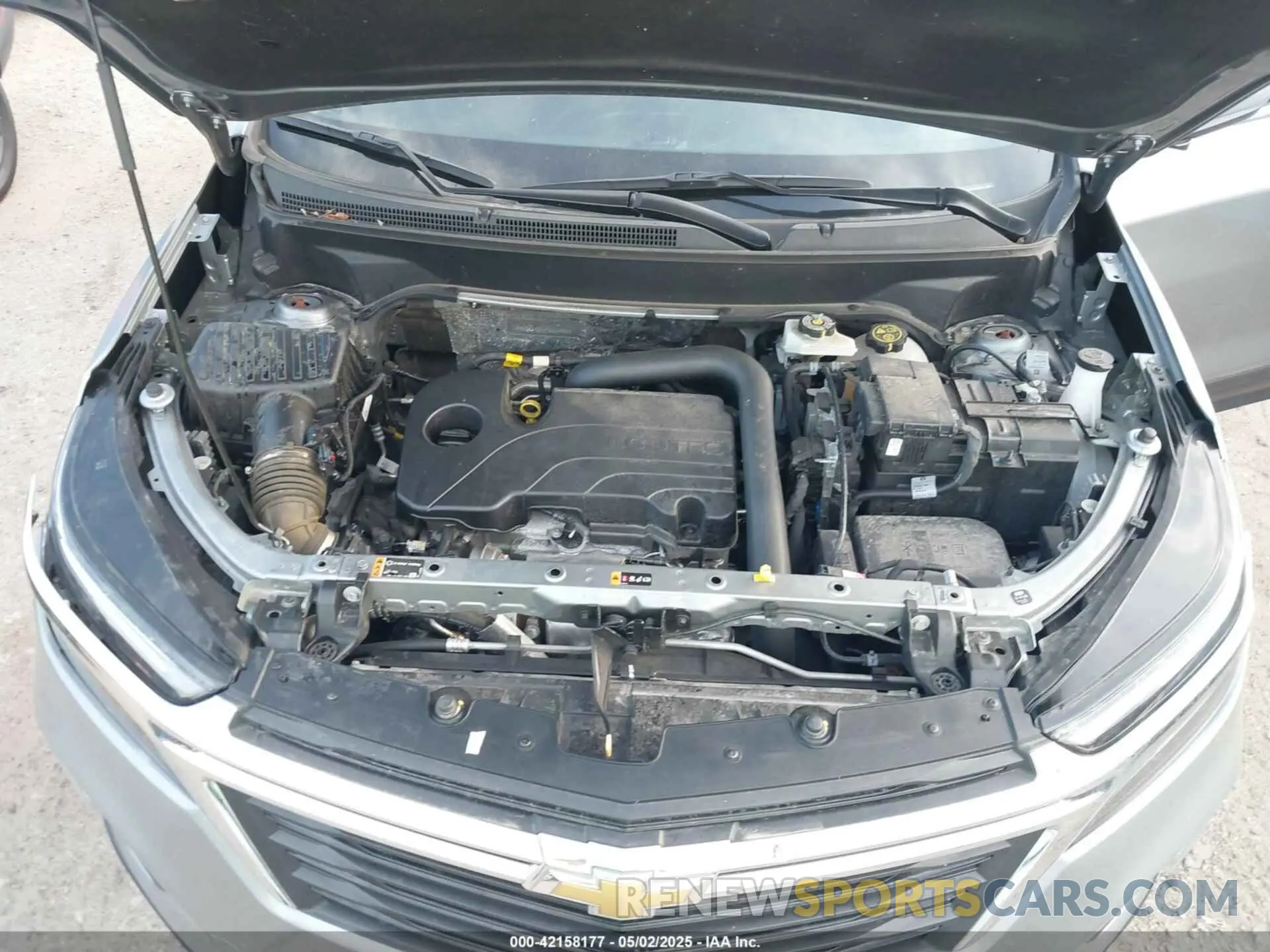 10 Photograph of a damaged car 3GNAXKEG7PS213930 CHEVROLET EQUINOX 2023