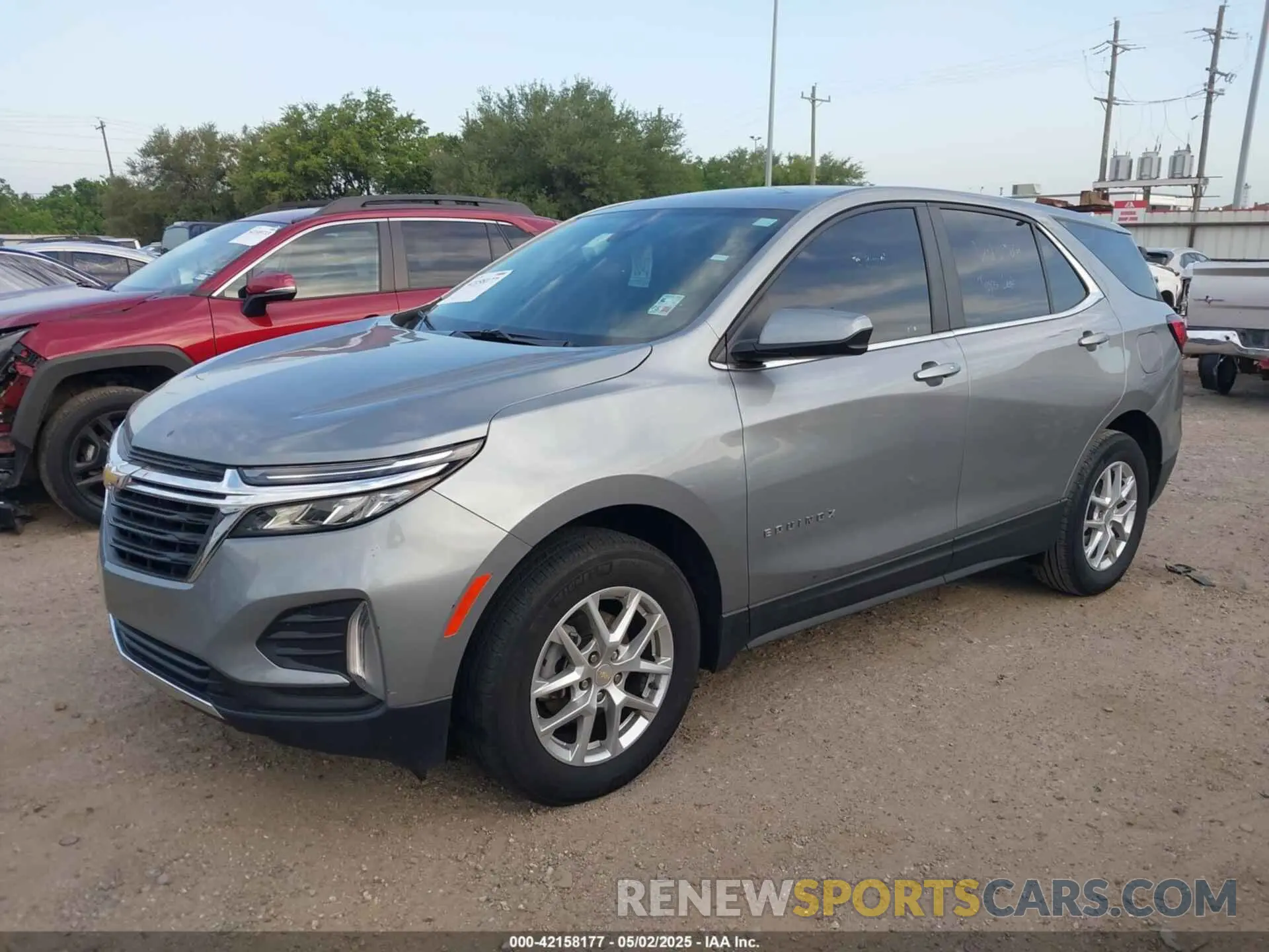 2 Photograph of a damaged car 3GNAXKEG7PS213930 CHEVROLET EQUINOX 2023