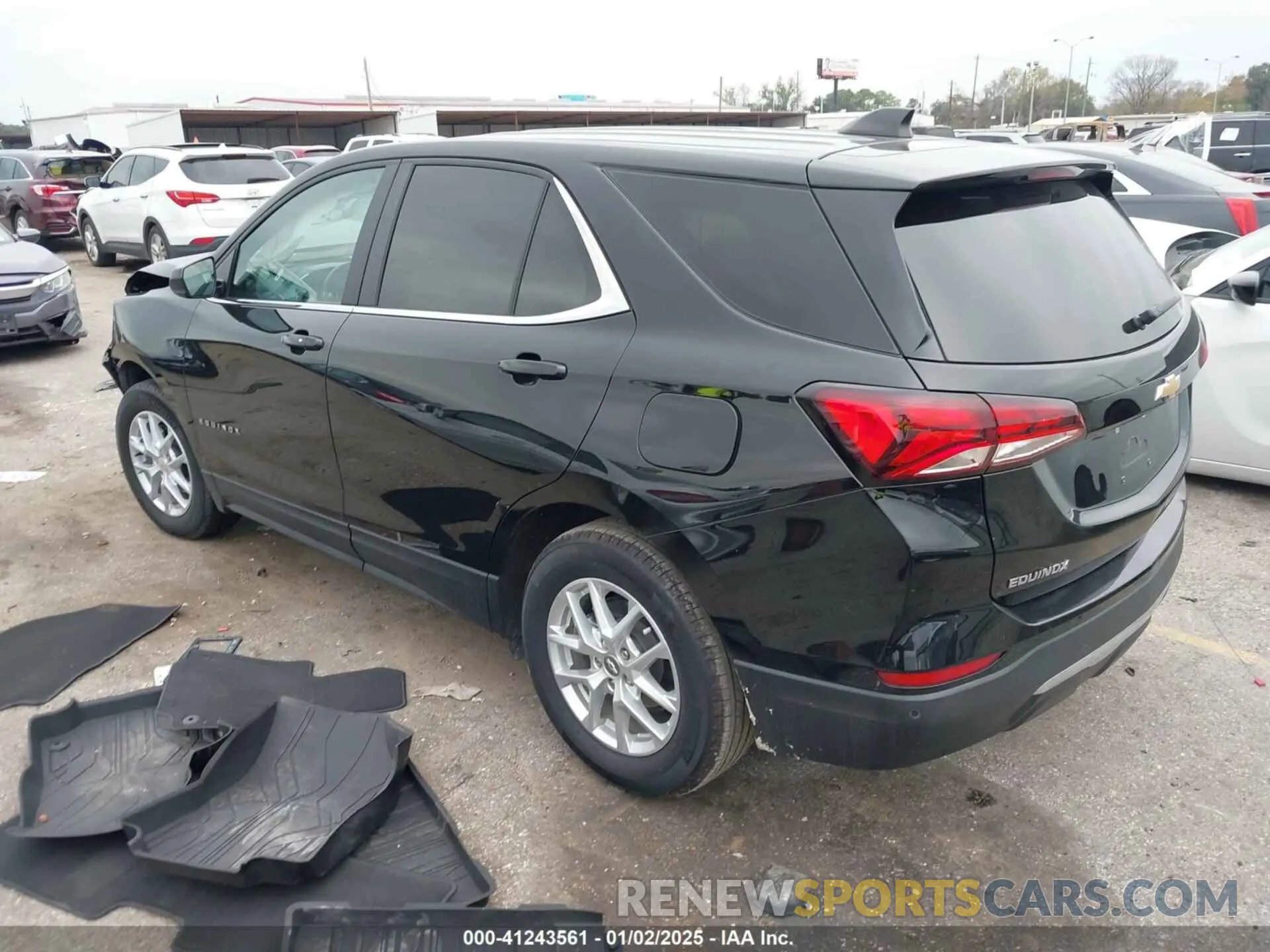 3 Photograph of a damaged car 3GNAXKEG8PL103804 CHEVROLET EQUINOX 2023
