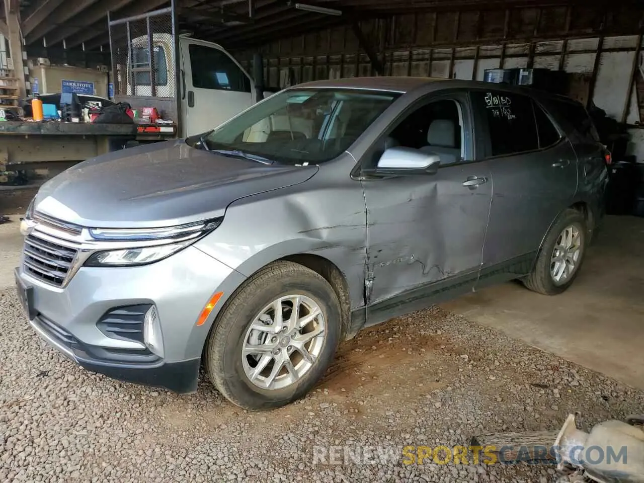1 Photograph of a damaged car 3GNAXKEG8PL248437 CHEVROLET EQUINOX 2023