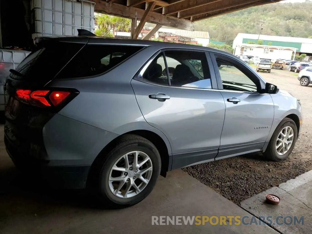 3 Photograph of a damaged car 3GNAXKEG8PL248437 CHEVROLET EQUINOX 2023