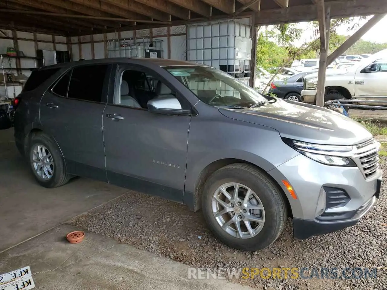 4 Photograph of a damaged car 3GNAXKEG8PL248437 CHEVROLET EQUINOX 2023