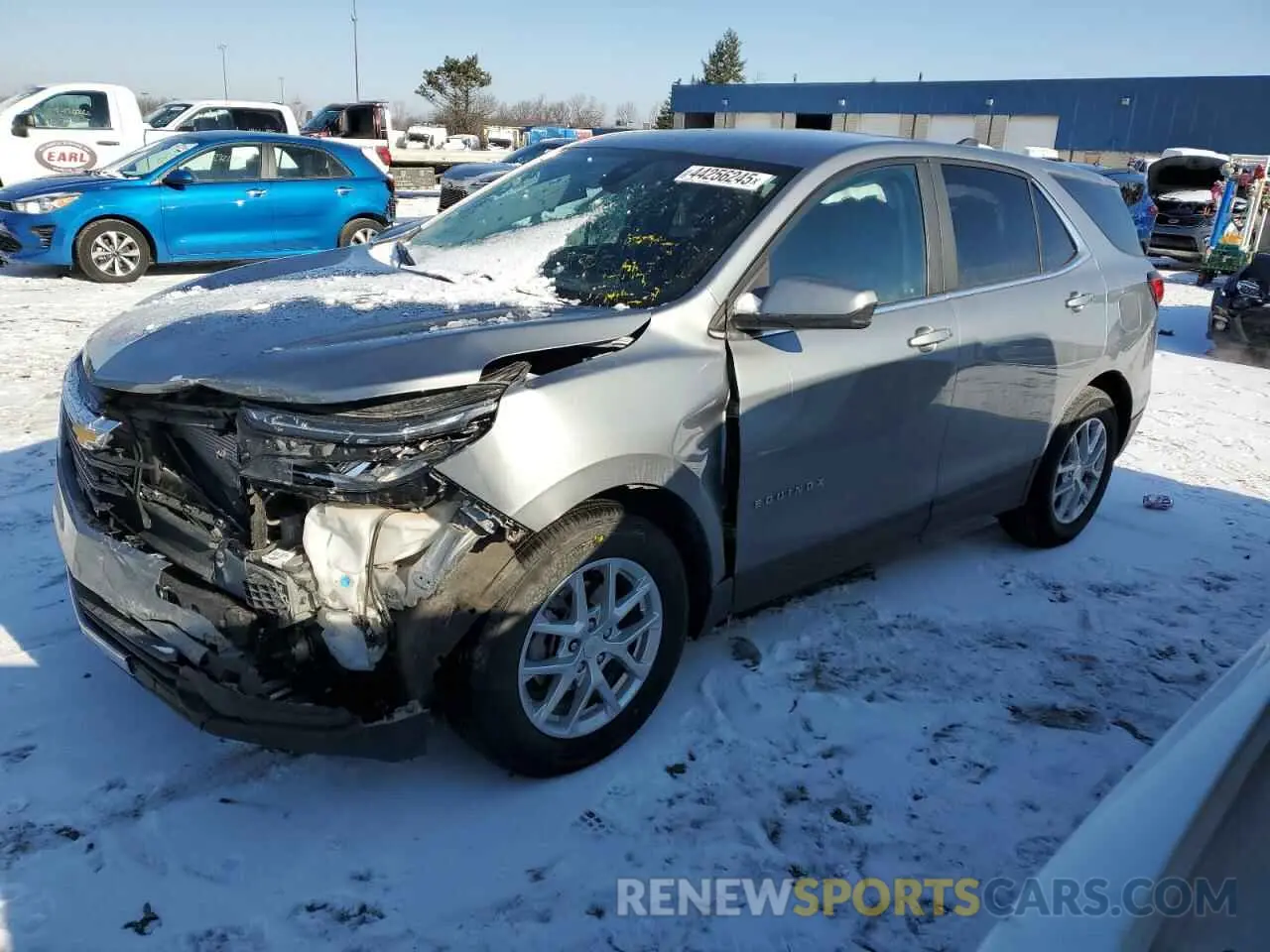 1 Photograph of a damaged car 3GNAXKEG8PS123623 CHEVROLET EQUINOX 2023