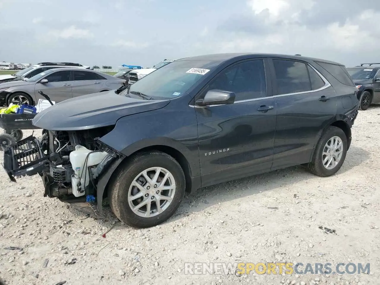 1 Photograph of a damaged car 3GNAXKEG8PS157237 CHEVROLET EQUINOX 2023
