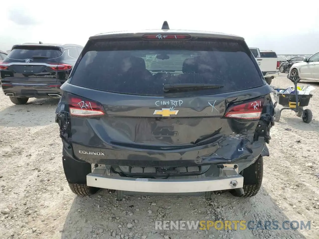 6 Photograph of a damaged car 3GNAXKEG8PS157237 CHEVROLET EQUINOX 2023