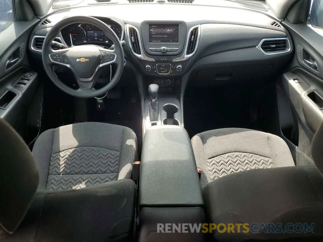 8 Photograph of a damaged car 3GNAXKEG8PS157237 CHEVROLET EQUINOX 2023