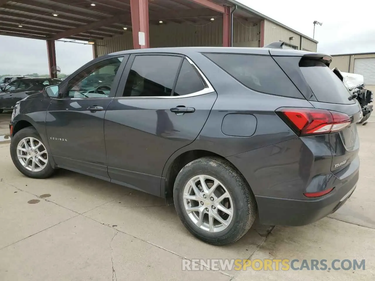2 Photograph of a damaged car 3GNAXKEG8PS167413 CHEVROLET EQUINOX 2023