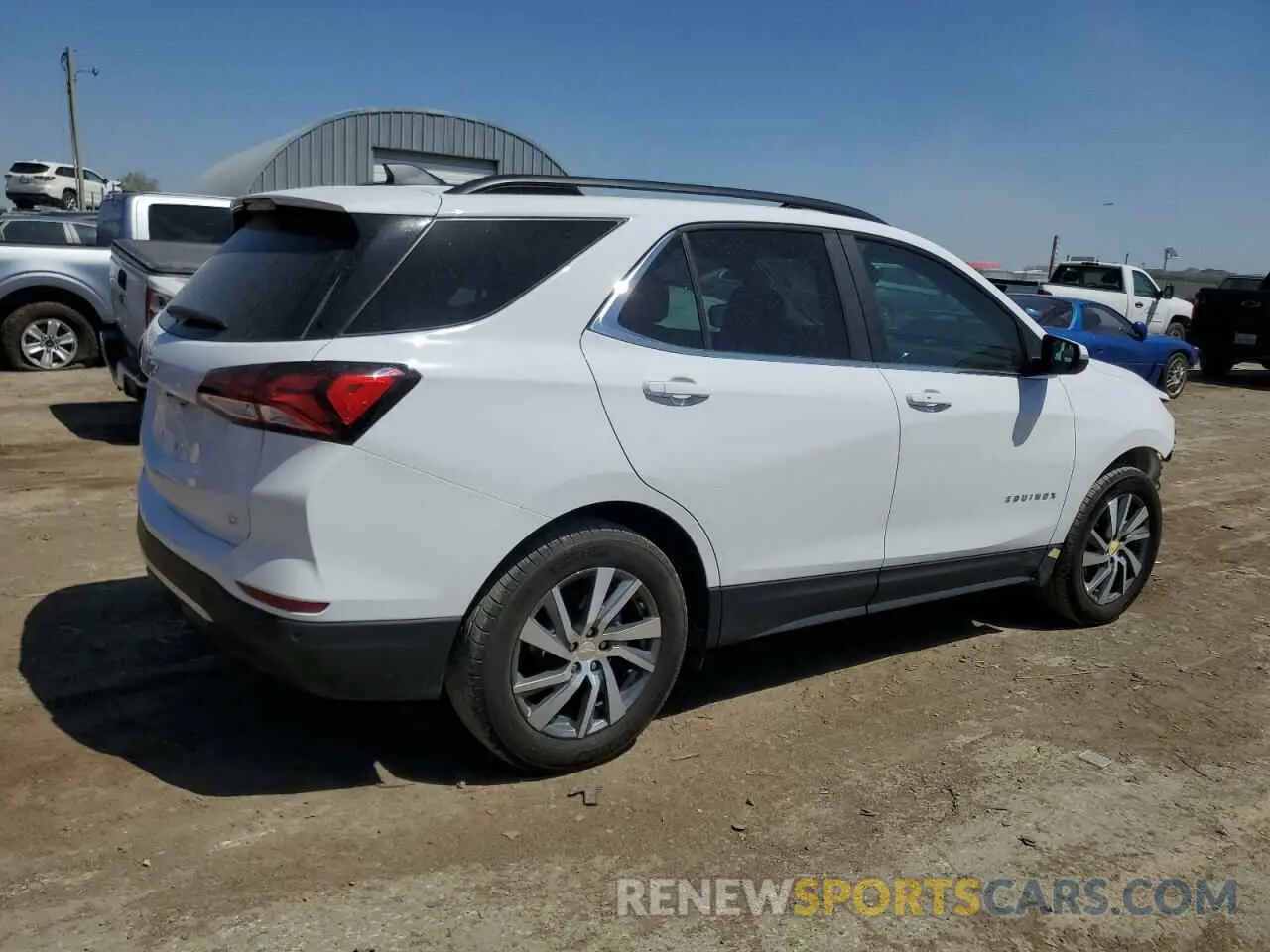 3 Photograph of a damaged car 3GNAXKEG9PL114729 CHEVROLET EQUINOX 2023