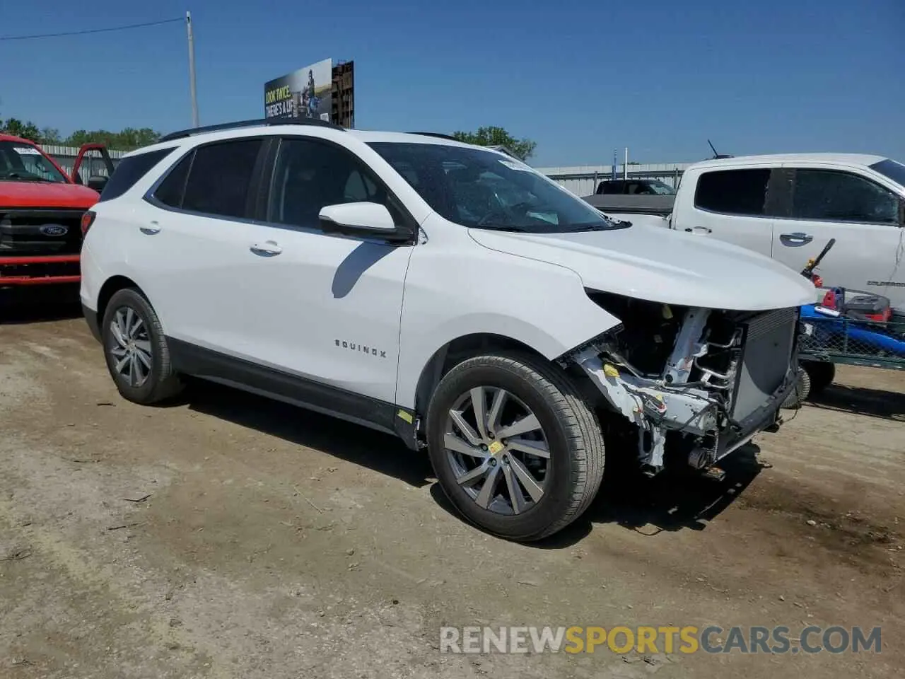 4 Photograph of a damaged car 3GNAXKEG9PL114729 CHEVROLET EQUINOX 2023