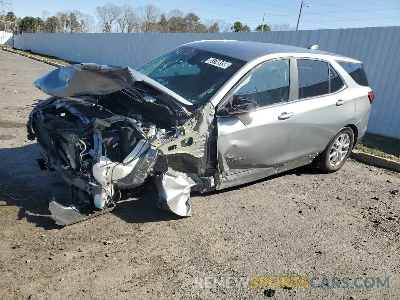 1 Photograph of a damaged car 3GNAXKEG9PL188815 CHEVROLET EQUINOX 2023