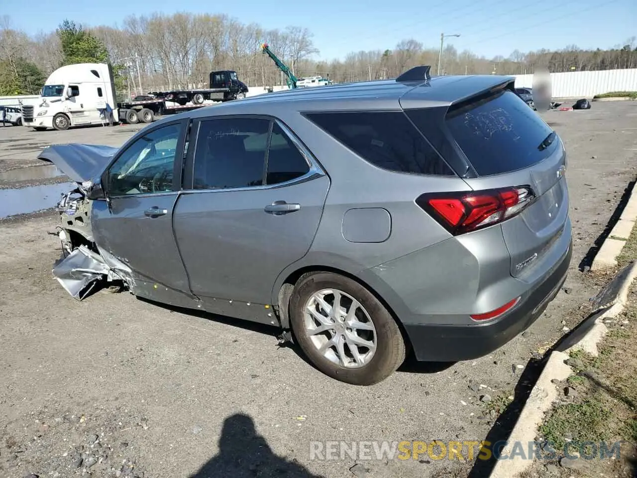 2 Photograph of a damaged car 3GNAXKEG9PL188815 CHEVROLET EQUINOX 2023