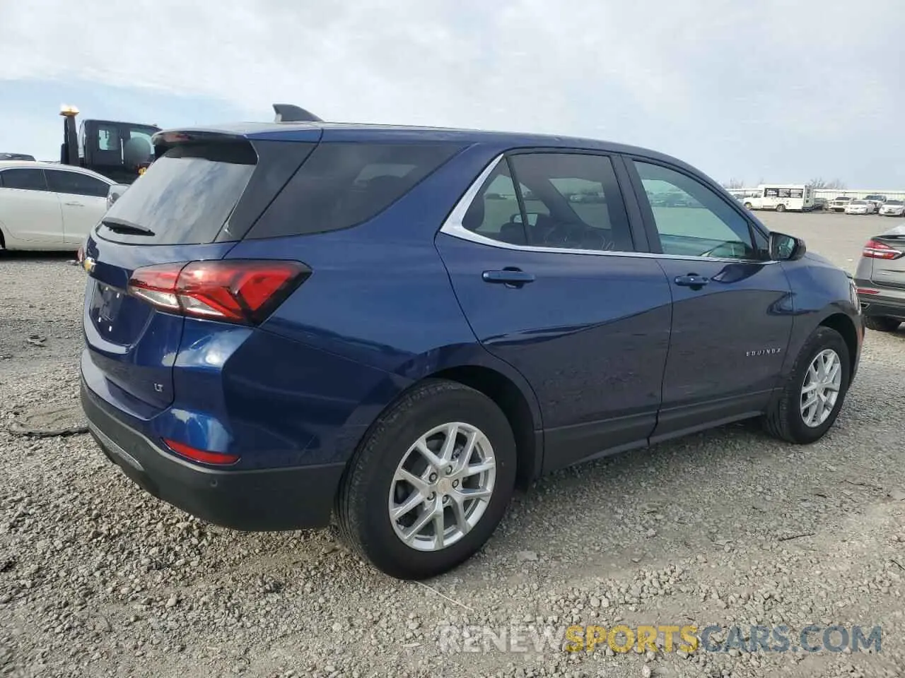 3 Photograph of a damaged car 3GNAXKEG9PL193142 CHEVROLET EQUINOX 2023