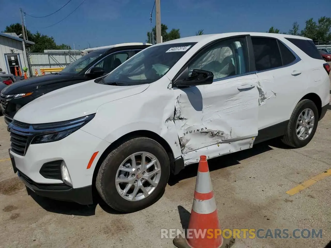 1 Photograph of a damaged car 3GNAXKEG9PL249001 CHEVROLET EQUINOX 2023